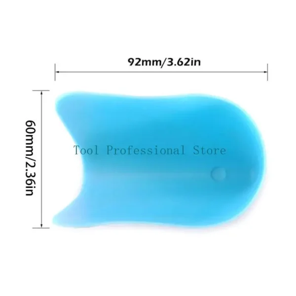 57QF Rubber Caulk Tool Grout Removal Tool Perfect for Home-Renovation Projects Kitchen Bathroom Window Sink Caulking Tool - Image 6