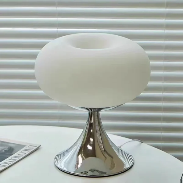 Stained Glass Green Apple Table Lamp Minimalism Home Decoration Ornament Bedroom Study Reading Atmosphere Sense LED Lights - Image 2